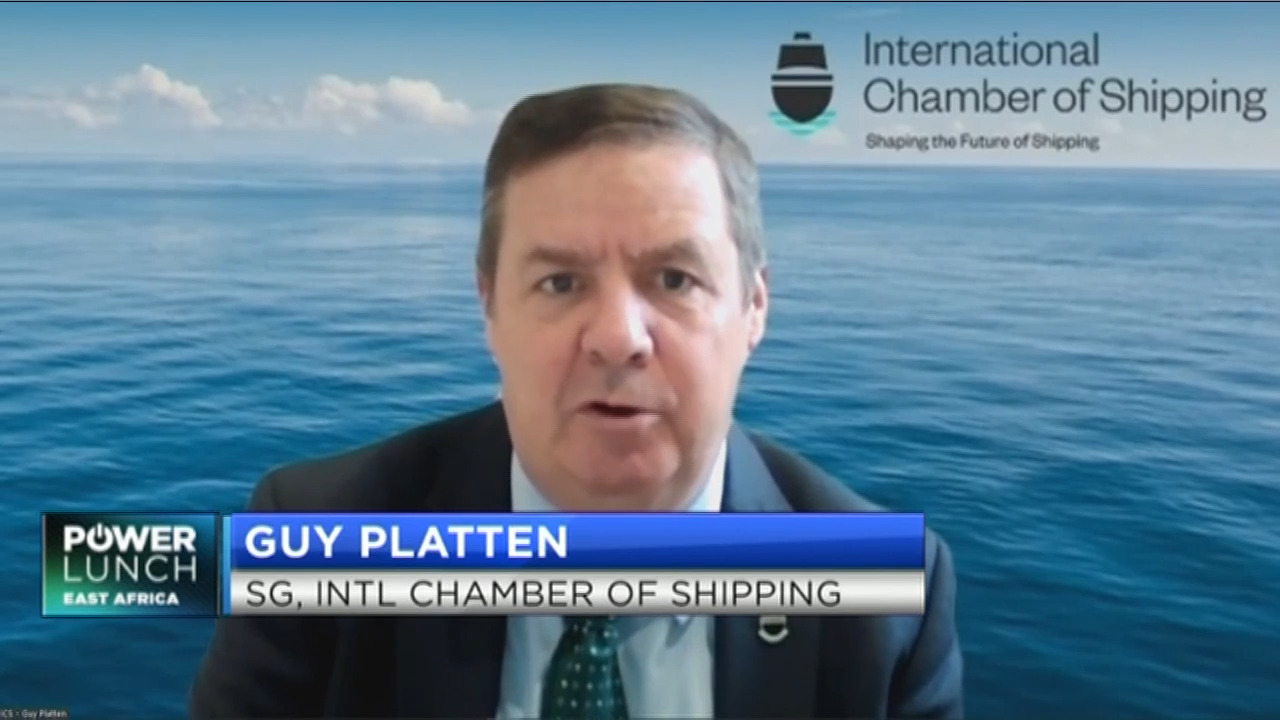 ICS Secretary-General, Platten on how to decarbonize shipping and African  trade - CNBC Africa