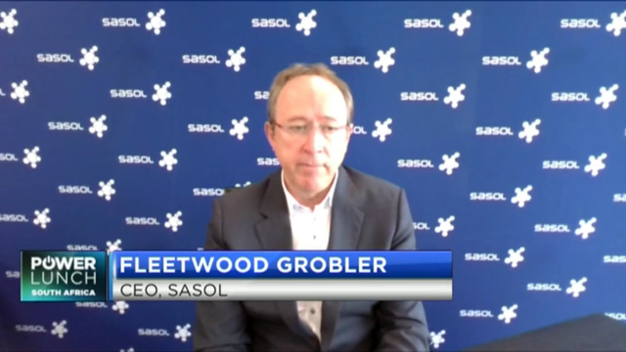 Sasol full-year results with CEO Fleetwood Grobler