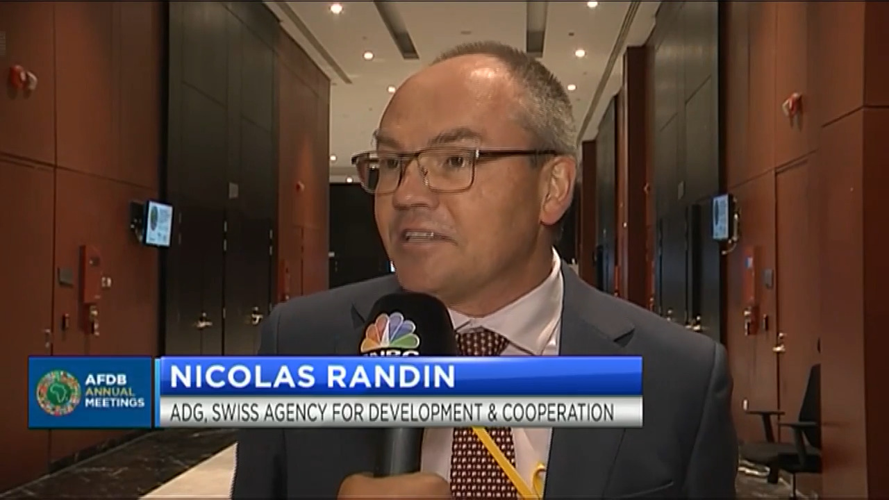 AfDB Annual Meetings: Randin: More private sector financing needed to combat climate change