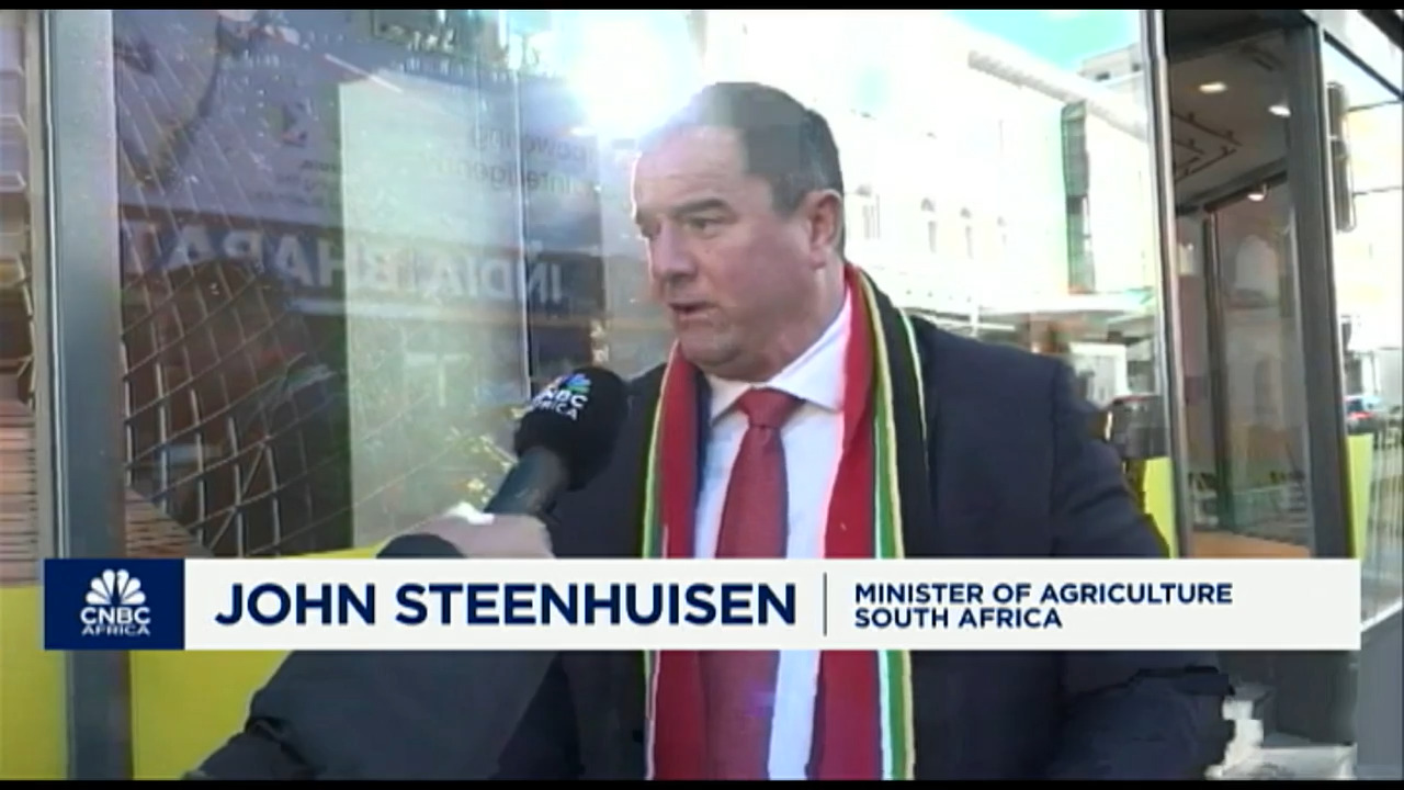 Agriculture Minister John Steenhuisen speaks on SA’s reform agenda to drive growth 