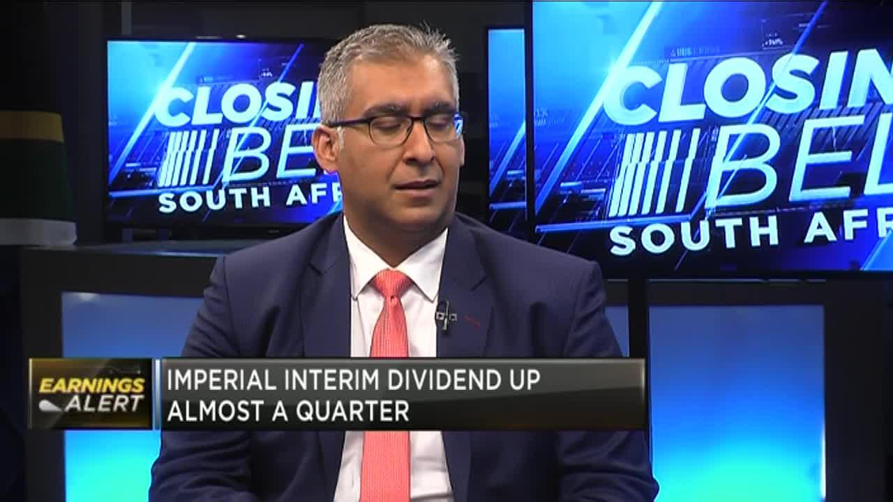 Imperial’s H1 dividend up almost a quarter   