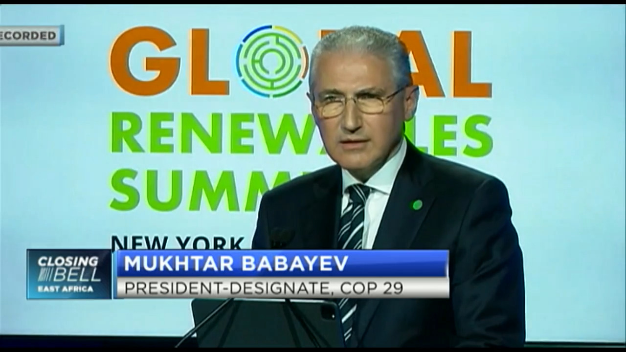 COP 29 President rallies global leaders towards accelerating renewable