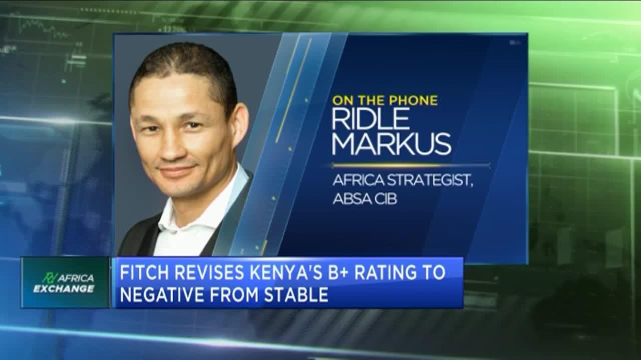 Fitch Revises Kenya’s B+ Rating To Negative From Stable - CNBC Africa