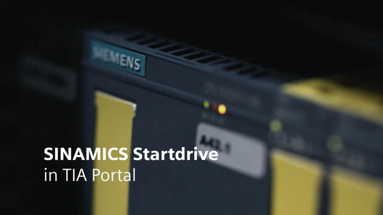 SINAMICS Startdrive Commissioning Software - Siemens US