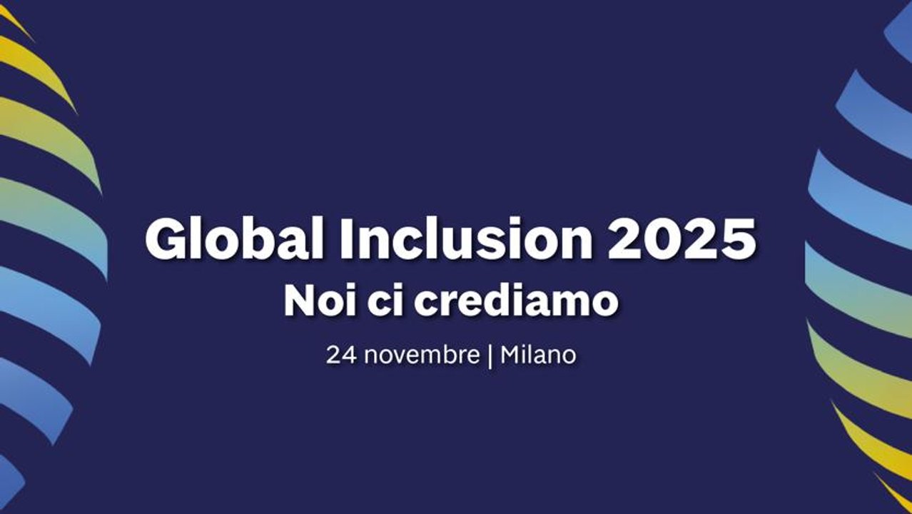 Global Inclusion 2025 / Sessione pomeriggio