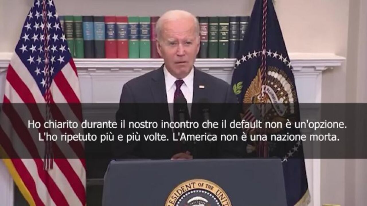 Biden: Il default non è un