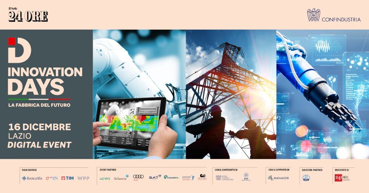 INNOVATION DAYS LAZIO – LA FABBRICA DEL FUTURO