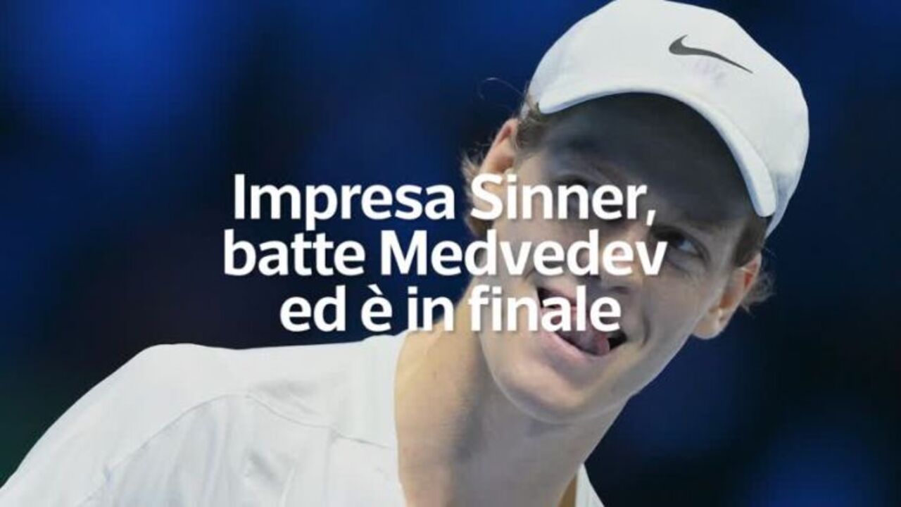 Medvedev e Sinner se enfrentam na 4ª final do ano - TenisBrasil