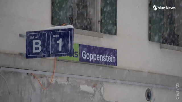 Une avalanche fait dérailler un train en Valais