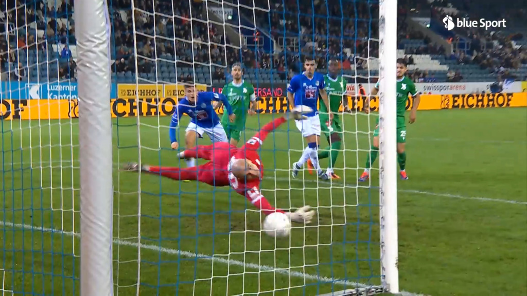 87. Minute: Bernardoni verhindert mirakulös den Luzerner Ausgleich