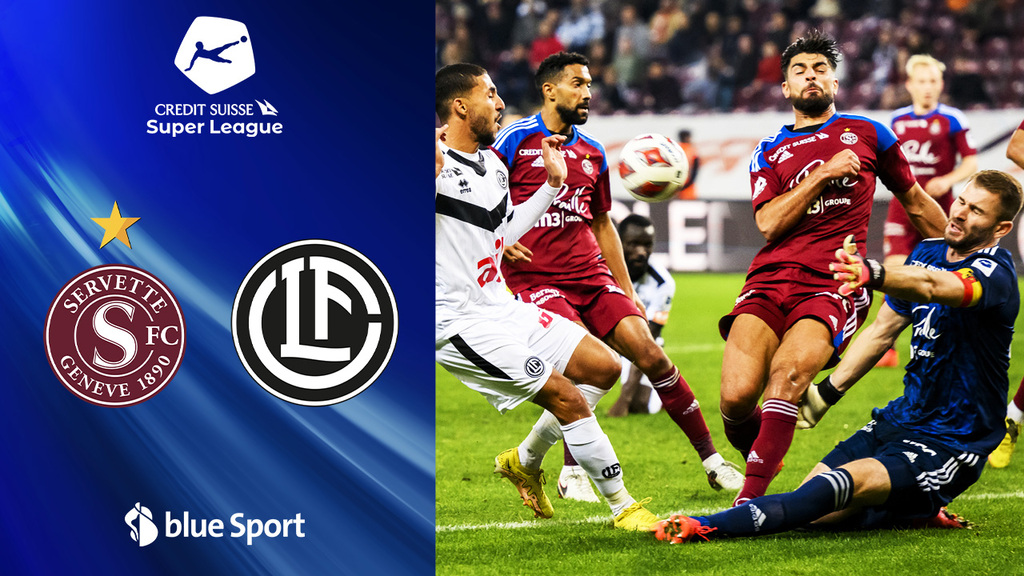 Super League: Servette accroché par Lugano après un match haut en  rebondissements -  - Football