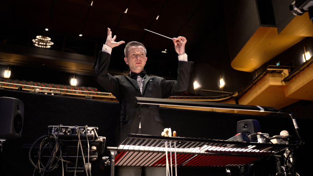 Wenn ein Dirigent auf die Show rundherum verzichtet