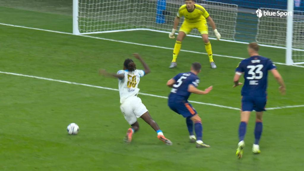 Marseilles Bakola mit der schlechtesten Schwalbe der Saison?