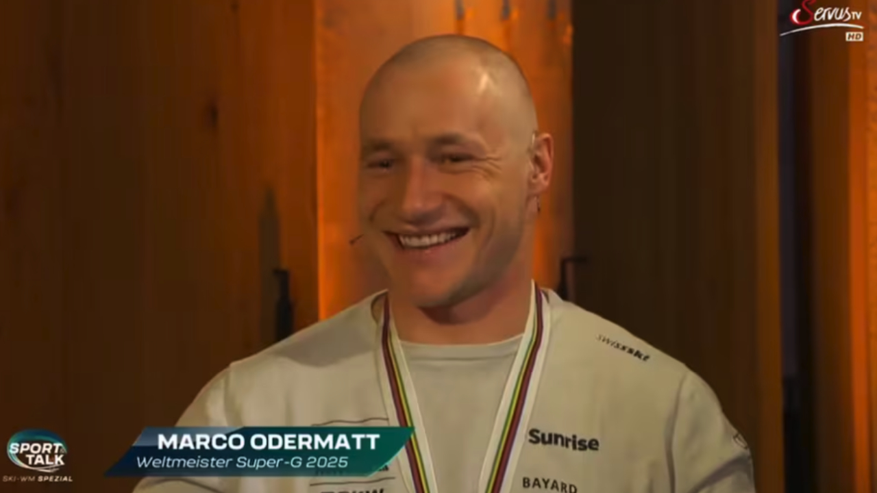 Odermatt zeigt im TV seine Glatze