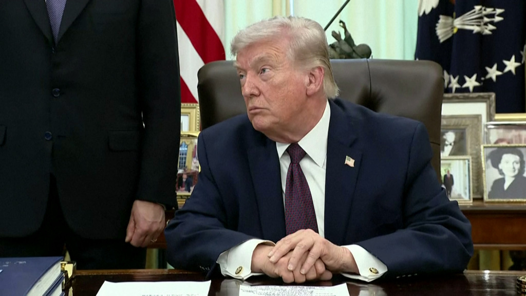 Hier kündigt Trump baldiges Kriegsende an
