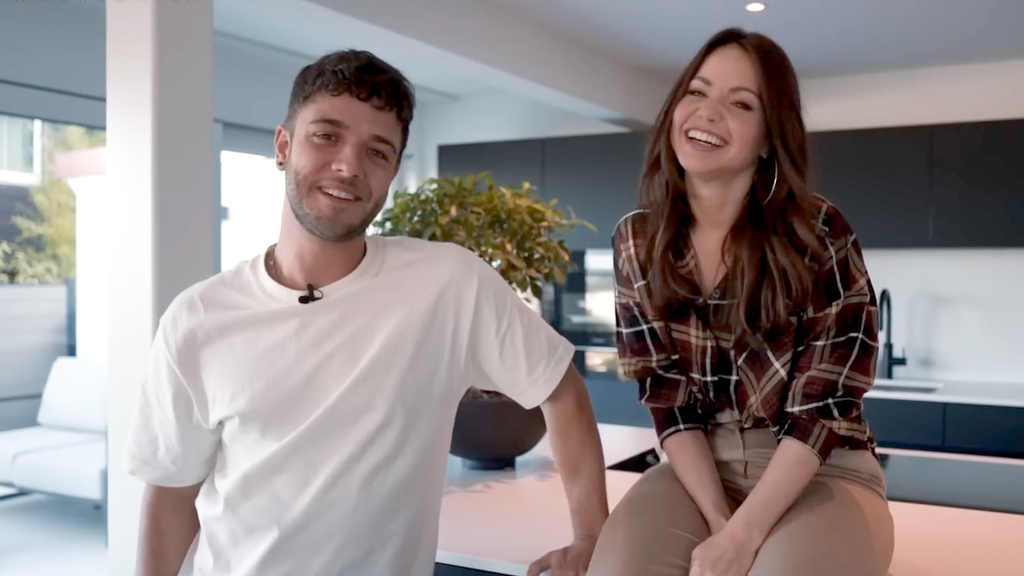 Luca und Christina Hänni zeigen ihr Liebesnest