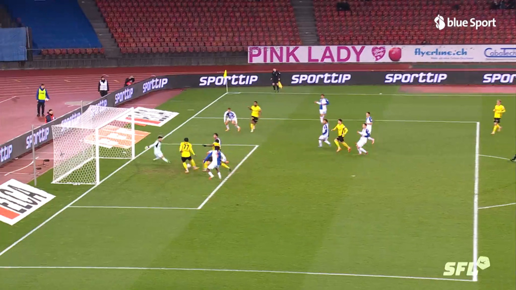 27. Minute: YB schlägt postwendend zurück