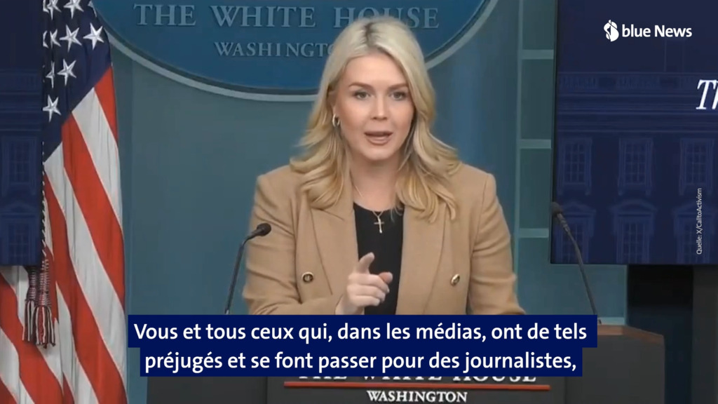 La porte-parole de Trump lance une remarque haineuse contre les journalistes