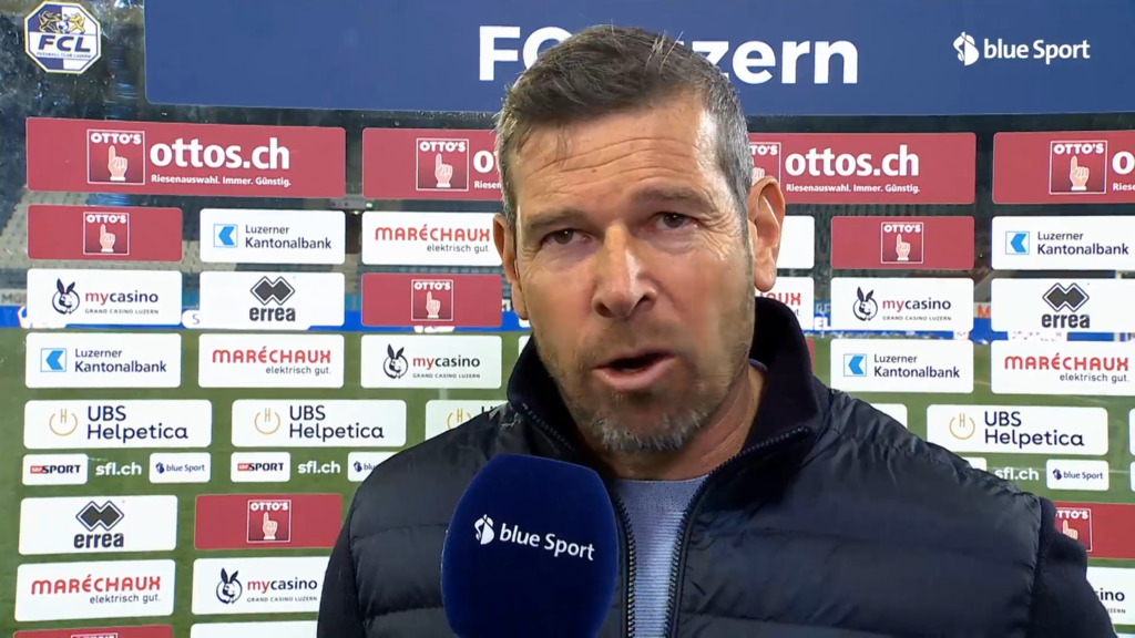 FCL-Coach Frick über erste Halbzeit: «Wir waren wie ein Haase vor der Schlange»