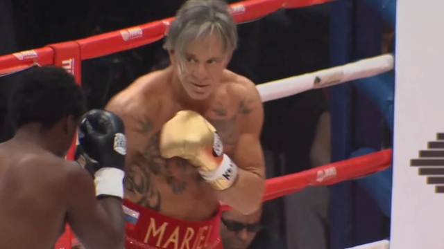 Mickey Rourkes Box-Comeback mit 62 Jahren