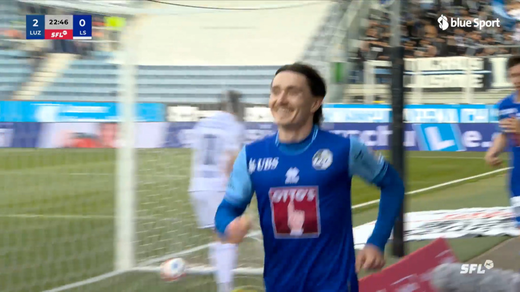 23. Minute: Di Giusto erhöht für Luzern