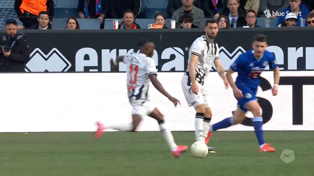 41. Minute: Traoré schiesst Basel noch vor der Pause in Führung