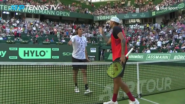 Halle: Kyrgios, rimonta show su Tsitsipas