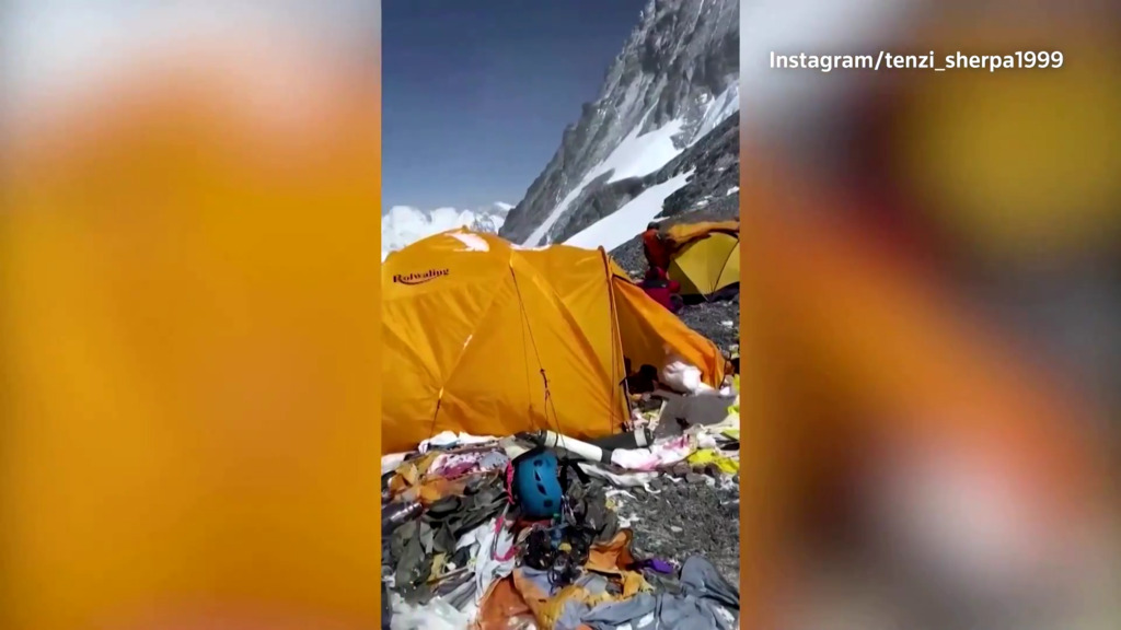 «Lasst euren Abfall nicht am Berg»: Sherpa beklagt Littering am Mount Everest