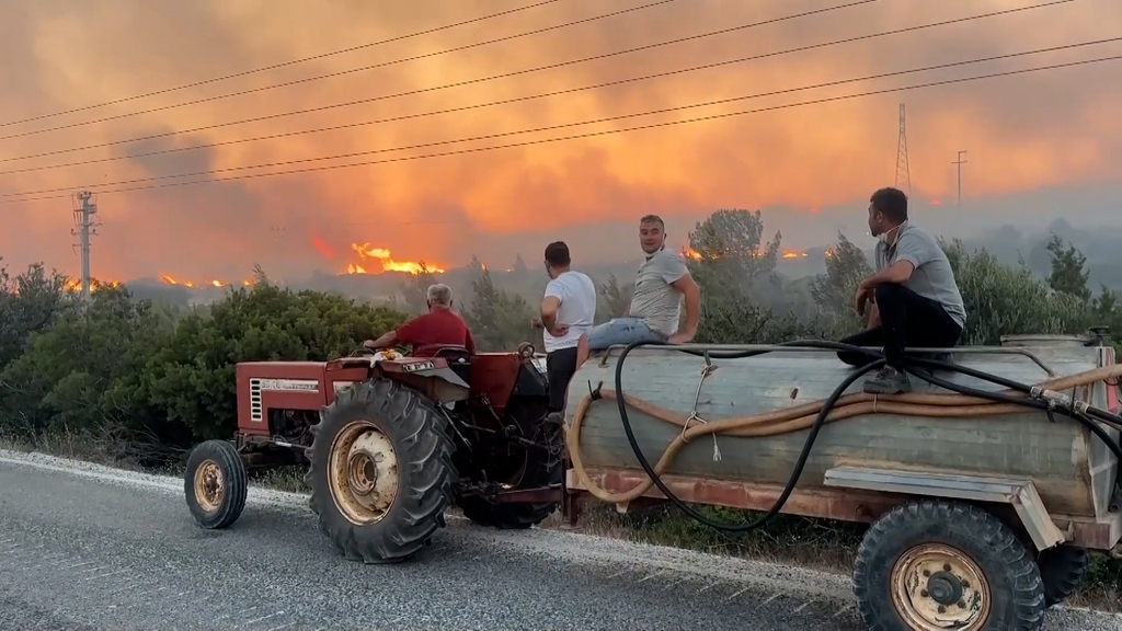 Von Kreta bis Schottland: Hier brennt es überall in Europa
