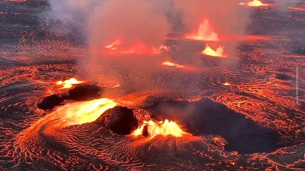 So schön eruptiert der Kilauea auf Hawaii