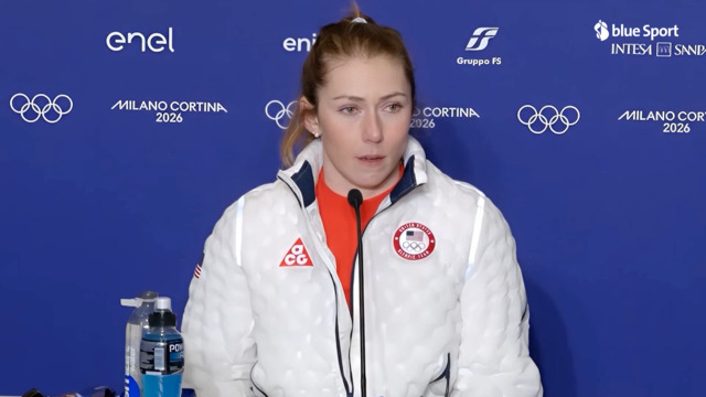 Mikaela Shiffrin wird nach ihrer Goldfahrt emotional