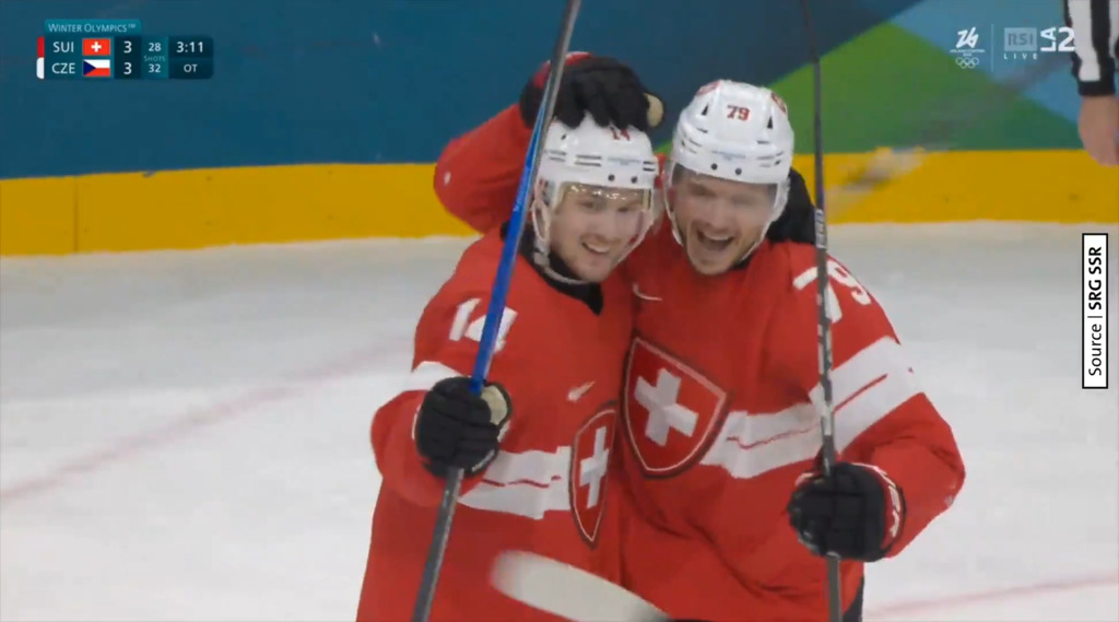 Kukan offre la victoire à la Suisse face à la Tchéquie