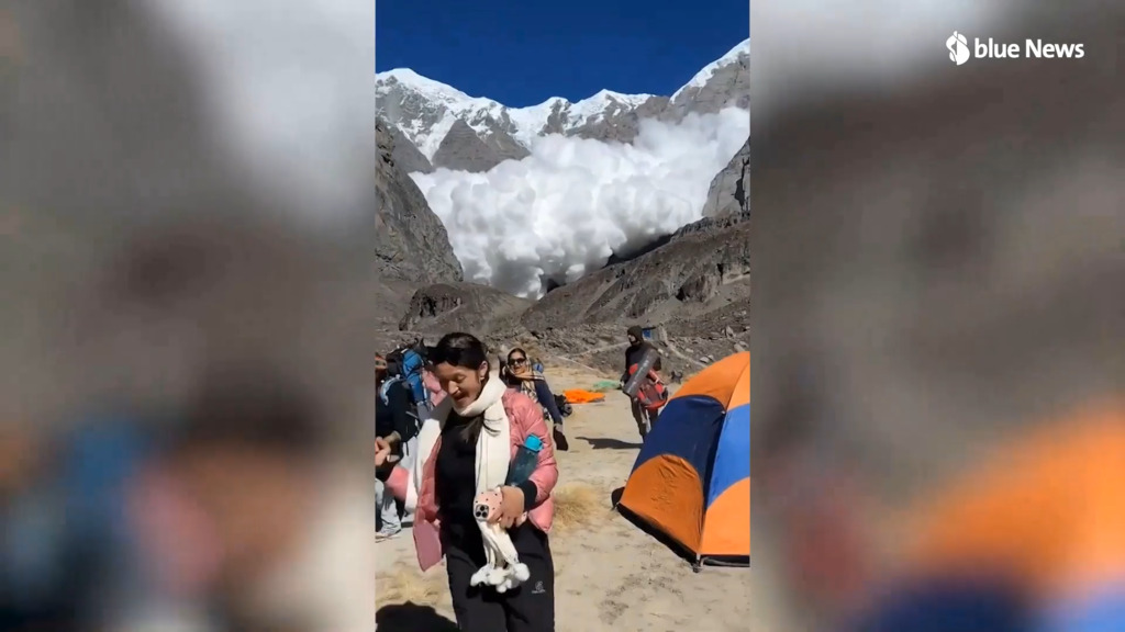 Avalanche monstre sur l’Annapurna : les images impressionnantes