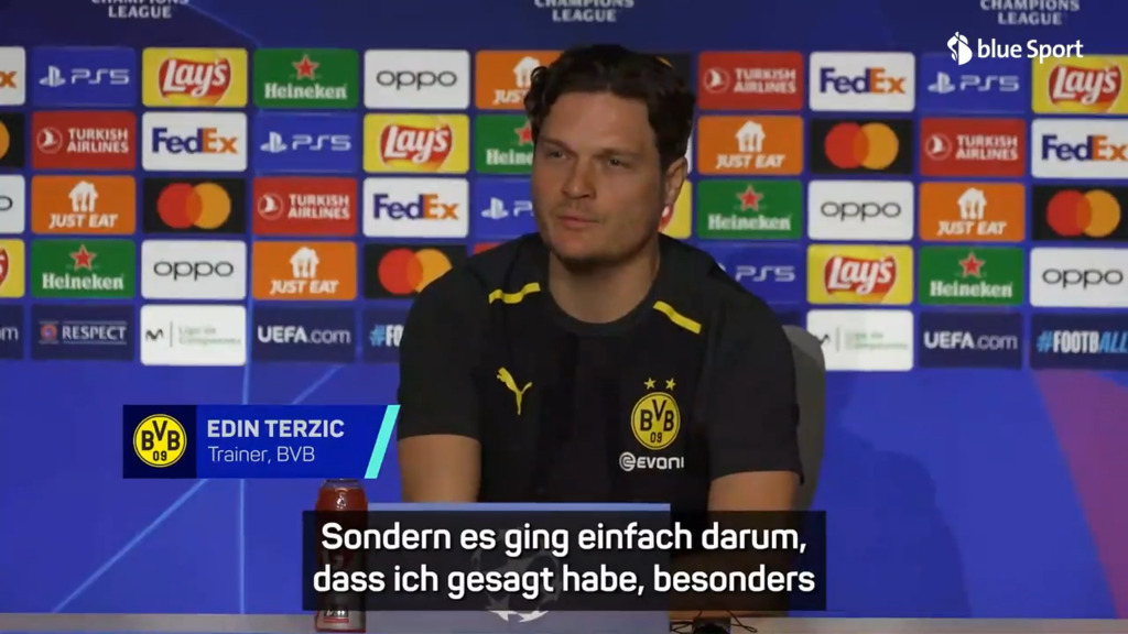 Edin Terzic: «Atlético hat einen kleinen Vorteil»