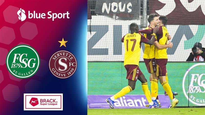 St-Gall – Servette 2-4