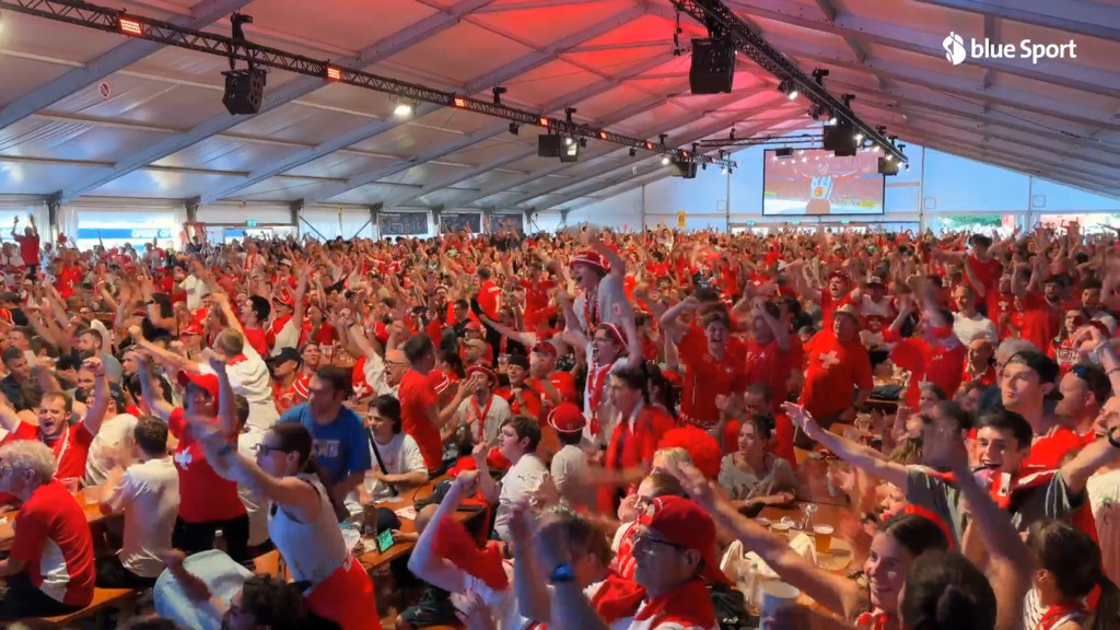 Schwedens Tor wird aberkannt – und die Fanzone explodiert