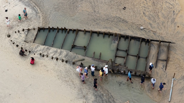 Sensationsfund in Südostasien – Taifun legt jahrhundertealtes Handelsschiff frei