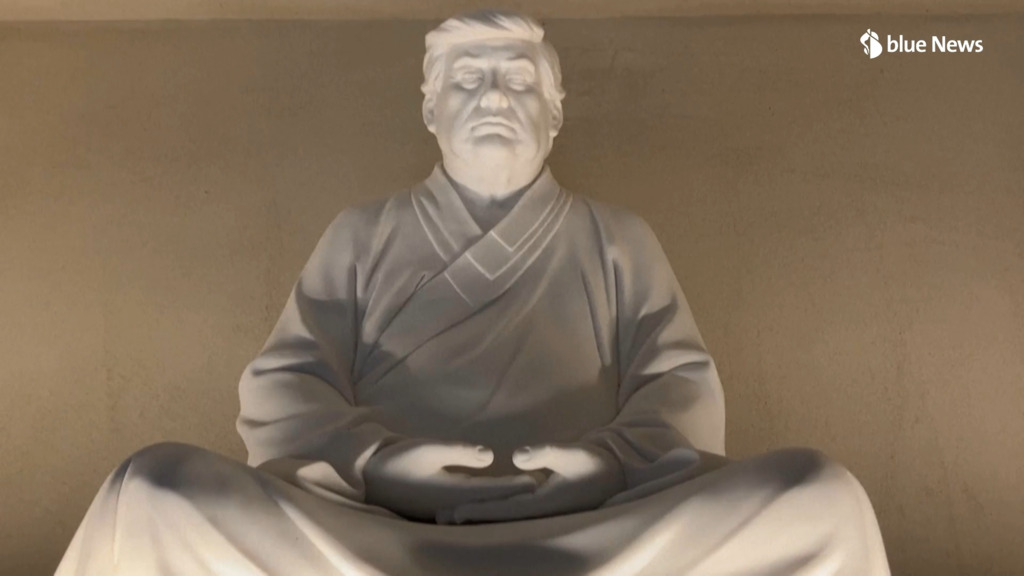 Une statue de Trump qui fait le buzz