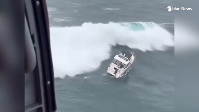 Rettung im letzten Moment: Mann stiehlt Yacht – aber rechnet nicht mit den meterhohen Wellen