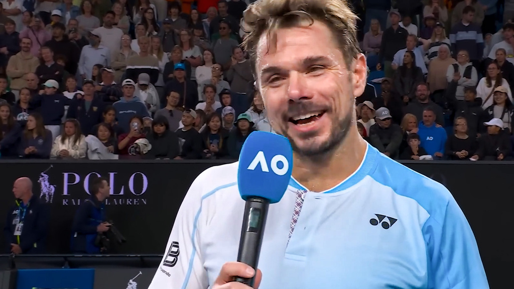 Stan Wawrinka zu den Fans: «Ich brauche eure Energie»