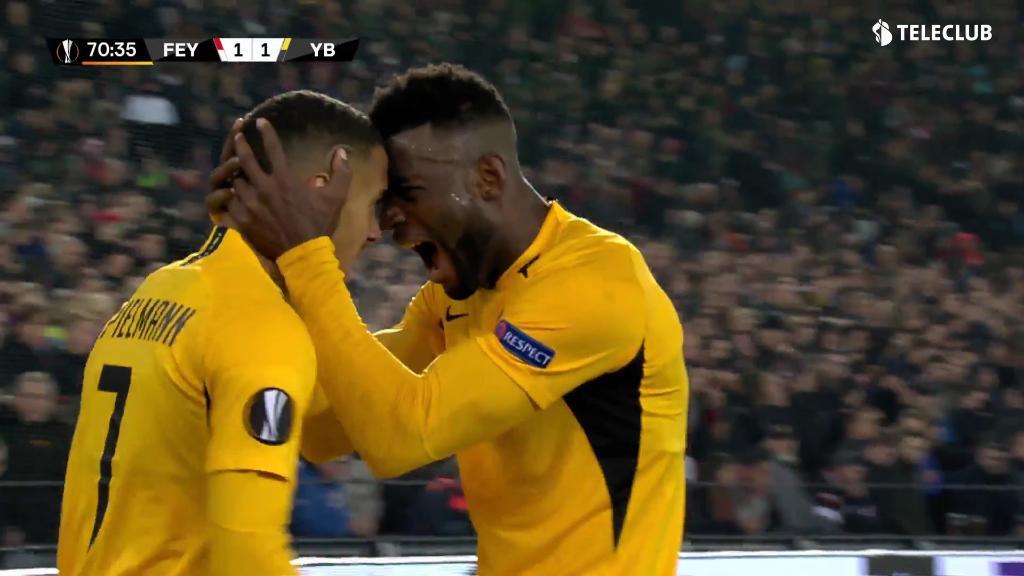 Spielmann trifft für YB zum Ausgleich