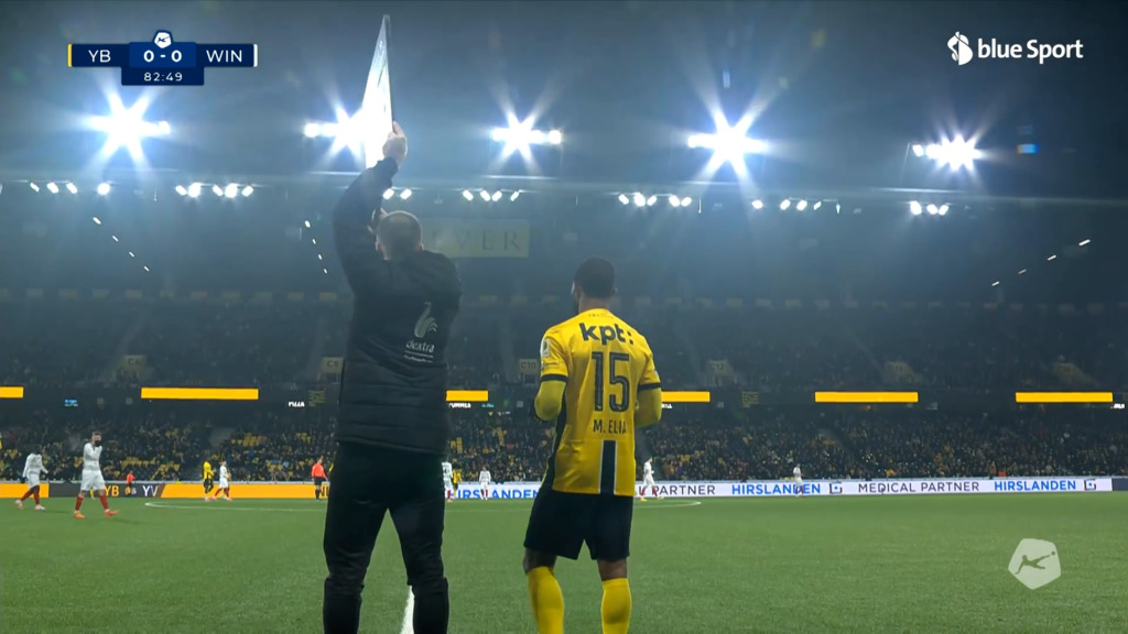 Elia kehrt für YB auf den Fussballplatz zurück