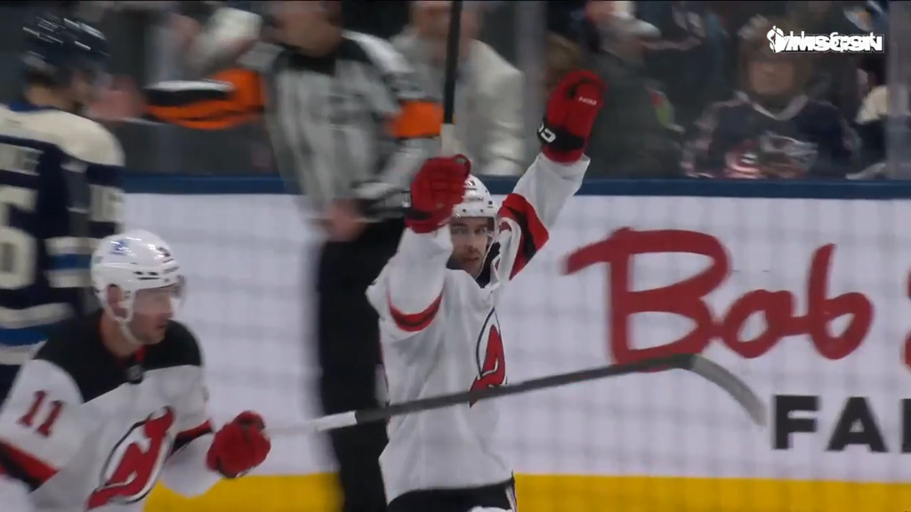 Hischier trifft gegen Columbus