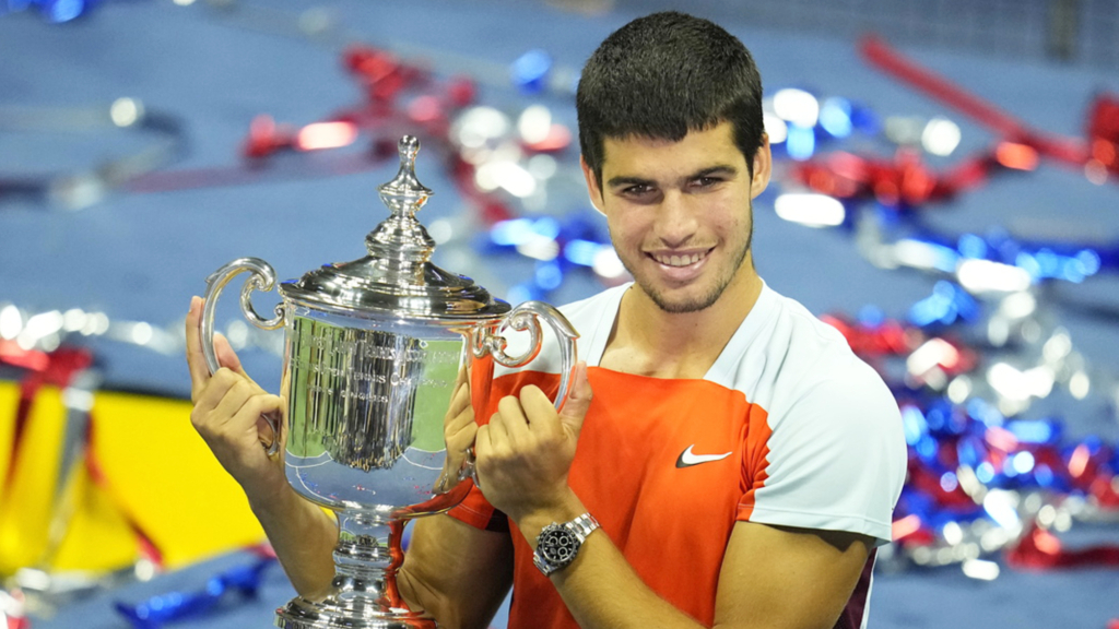 US Open : Carlos Alcaraz décroche son premier titre en Grand Chelem