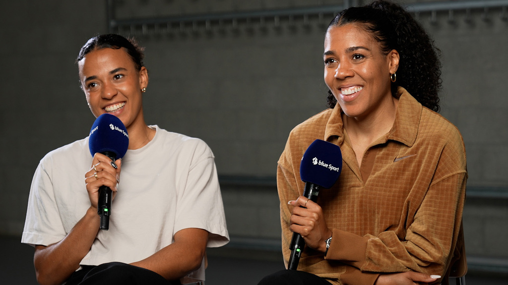 Mujinga und Ditaji Kambundji stellen sich den «Entweder-Oder-Fragen»﻿ von blue Sport