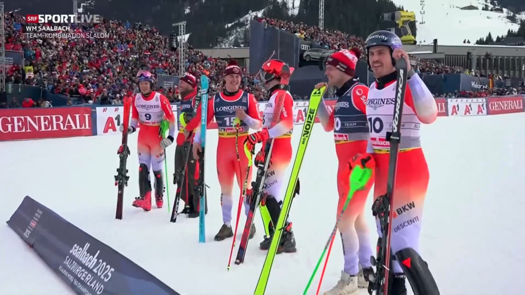 Schweizer Dreifachsieg in der Team-Kombination
