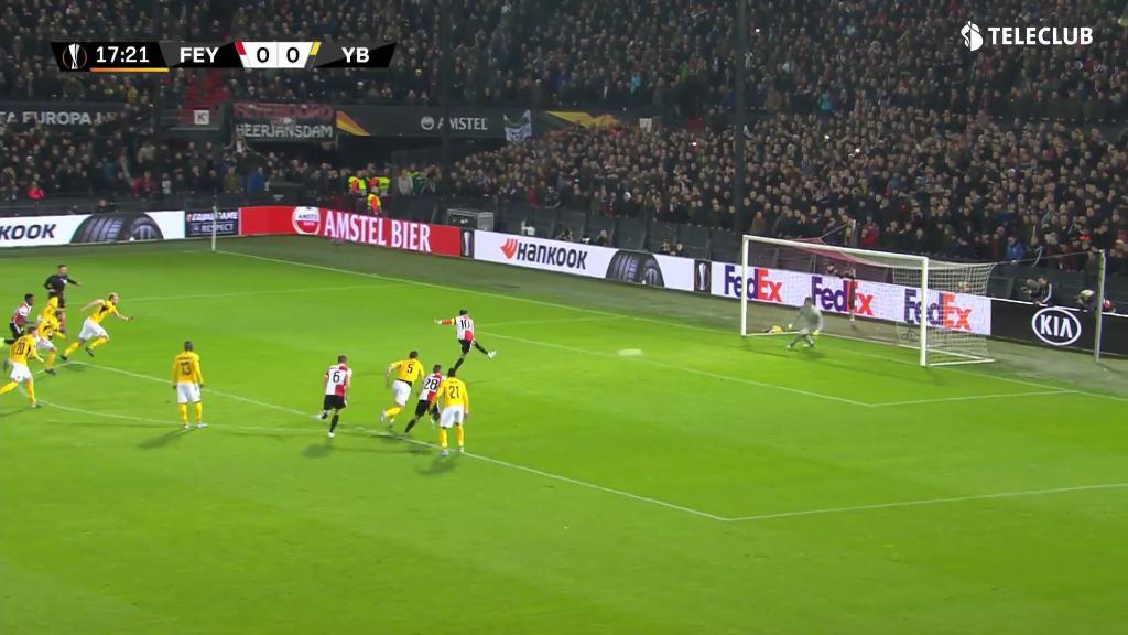 Berghuis verwandelt Penalty – YB in Rückstand