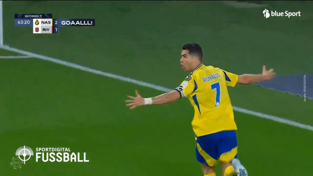 Cristiano Ronaldo manda in estasi il mondo del calcio con questo gol da sogno