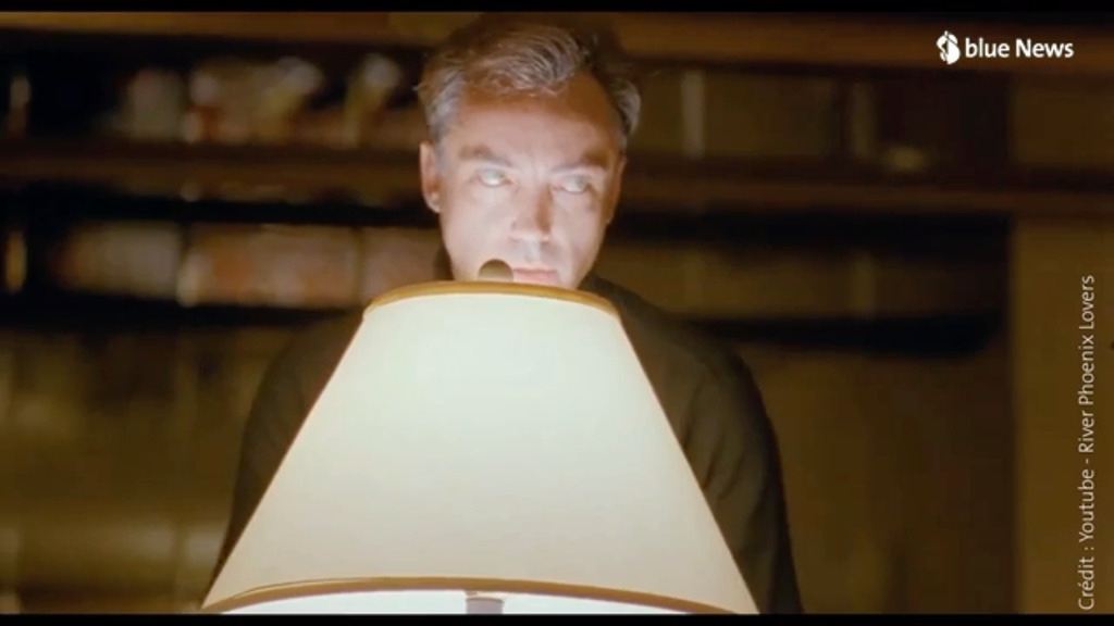 Regard pénétrant  le visage des méchants d'Hollywood est mort