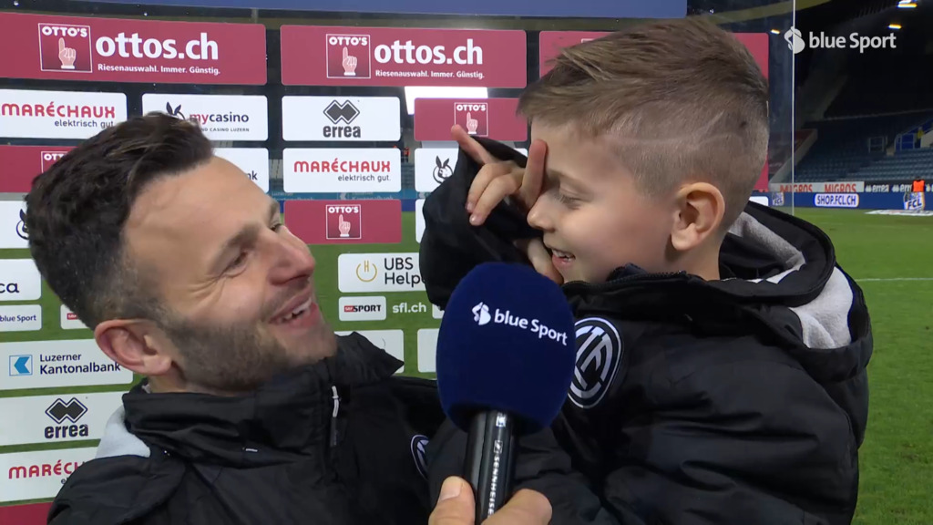 «Er hat es mir heute vorgemacht» – Sohn Steffen schiesst mehr Tore als der Papa